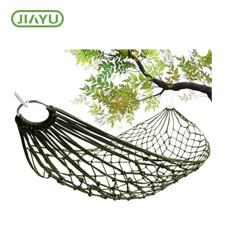 An e Hammock Crochte Hiking am fuasgladh aotrom mu dheireadh airson tachartasan a-muigh